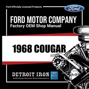 1968 Mercury / Cougar Shop Manuals, Sales Data & Parts Books Kit - Picture 1 of 2