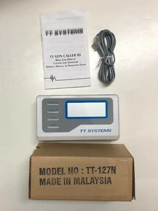 TTS Systems TT-127N Identificador de llamadas Pantalla multilínea Identificador de línea de llamadas ~ NUEVO - Imagen 1 de 4