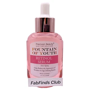 Precision Beauty Retinol Serum Fountain Of Youth 2oz Korean Reduce Wrinkles - Picture 1 of 5
