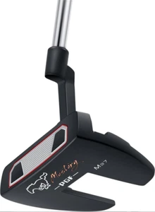 PGF Mustang lama forgiata e mazza idraulica collo putter nero RH nuovo - Foto 1 di 10