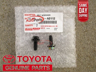 09-16 TOYOTA VENZA ASIENTO ORUGA PERNOS DE MONTAJE CANTIDAD 2 OEM NUEVO Foto 1 de 2