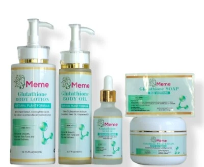 GLUTATHIONE Skincare Whitening Set Lotion(No soap) - Image 1 of 3