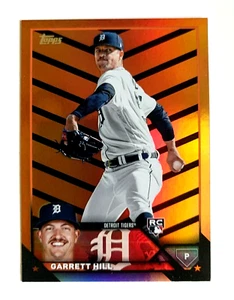 2023 Topps Update GARRETT HILL ~ Rookie Debut ~ Orange and Black - Picture 1 of 2