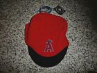 ADULT ONE SIZE RED/BLUE DAIRY QUEEN/MLB ANGELS KNIT HAT - NWT