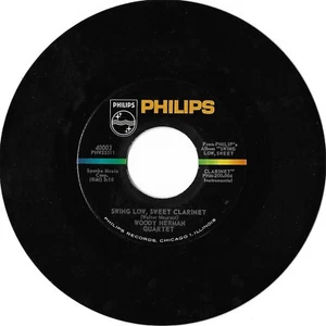 Woody Herman Quartet: "Swing Low Sweet Clarinet" / "Rose Room" - '62 - nice VG+! - Imagen 1 de 1