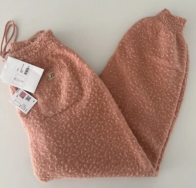 CHANEL 21B ALPAGA Sweatpants Lounge Pink/coral 40 NWT - Image 1 of 4