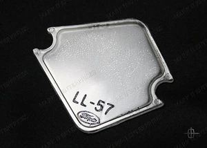 Lámpara de licencia Lincoln 1957 57 lente derecha e izquierda par envío gratuito - Imagen 1 de 1