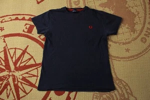 FRED PERRY casual WOMEN T-SHIRT SHIRT JERSEY TEE ORIGINAL SIZE UK -14 / USA - 10 - Picture 1 of 7