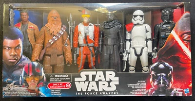 ¡NUEVO! Hasbro 2015 12" Target Exclusive Titan Hero The Force Awakens conjunto de 6 sin usar, en caja Foto 1 de 3