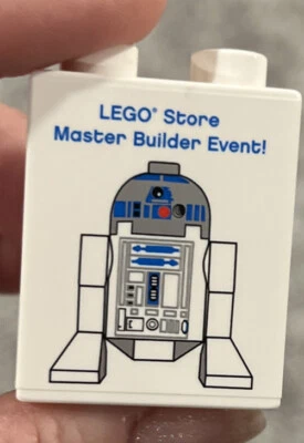 LEGO Star Wars Store Master Builder Event 2009 R2-D2 Duplo Promo Brick Foto 1 de 2