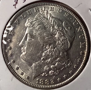 1882 O Morgan Silber Dollar - Bild 1 von 2