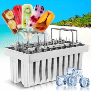 WICHEMI Commercial Popsicle Molds Stainless Steel Ice Pop Molds 20PCS Metal I... - Picture 1 of 8