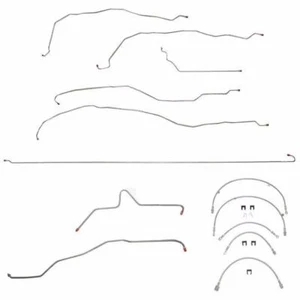 Línea y manguera de freno se adapta a Chevrolet Silverado 2500 HD 01-07 V8 platón corto doble cabina-BLH9 - Imagen 1 de 8