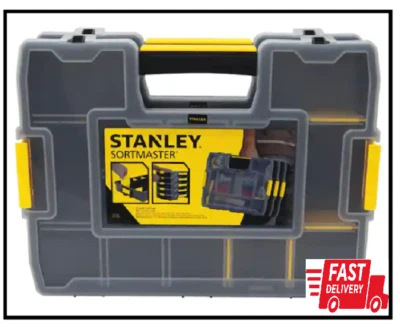 Stanley 14-compartment Portable Hardware Home Small Parts Organizer Tool Storage