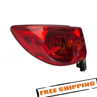 TYC 11-6520-00 Left Outer Tail Light Assembly for 2009-2012 Chevrolet Traverse Foto 1 de 4