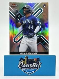 Julio Rodriguez 2022 Topps Finest Refractor Rookie RC #23 Mariners