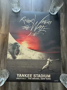 ROGER WATERS PINK FLOYD THE WALL LIVE - YANKEE STADIUM POSTER 18x24  xxxx/3000 - Picture 1 of 7
