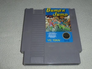 NINTENDO NES VIDEO GAME CARTRIDGE ONLY BUMP N JUMP CART VIC TOKAI BUMP' N' - Picture 1 of 3