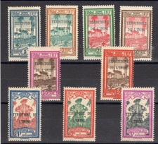 ININI: SERIE COMPLETE DE 9 TIMBRES-TAXES NEUF* N°1/9 C: 11,70€