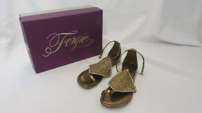 Calzado Fergie 6,5 acentos planos bronce  Foto 1 de 4