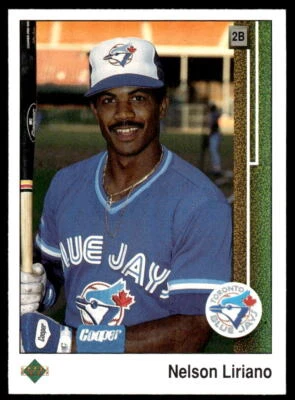 Nelson Liriano 1989 Upper Deck #109 Toronto Blue Jays - Image 1 of 2