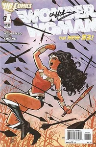 Autógrafo Wonder Woman '11 1 de Cliff Chiang en muy buen estado U3 - Imagen 1 de 1
