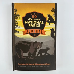 59 Illustrated National Parks Journal by Anderson Design Group (Hardcover) - Picture 1 of 10