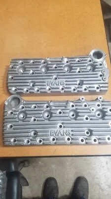 ford flathead EVANS cylinder heads Pair NEW - Image 1 of 4