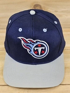 Tennessee Titans Hat Cap Snap Back NFL Gray Blue Football Youth Game Day Vintage - Picture 1 of 8