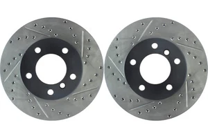 Front PAIR Stoptech Disc Brake Rotor for 2008-2013 BMW 128i (42645) - Picture 1 of 6