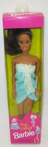 Vtg 1992 Fun-To-Dress Brunette BARBIE DOLL Teresa Face *Bubble Cracks & Damage* - Picture 1 of 6