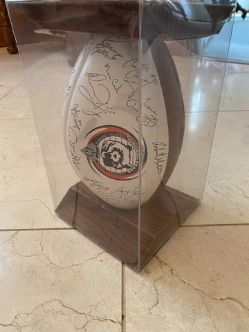 Chicago Bears 1994 75th Anniversary Team Signed Football Cover