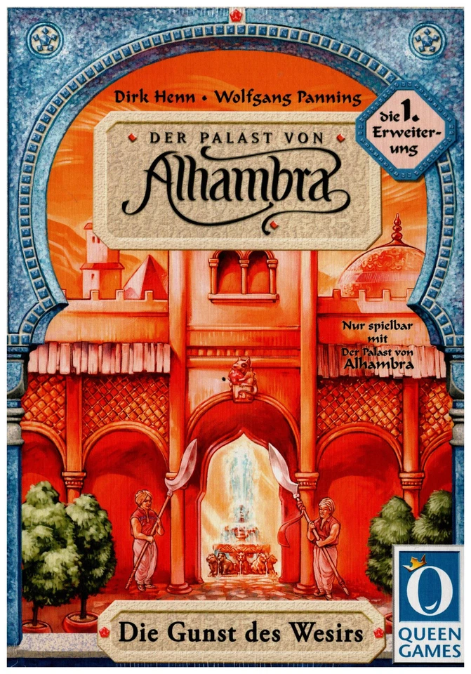 Queen Games 6030 - Alhambra Erweiterung 1: Die Gunst des Wesirs Neu & OVP - Bild 1 von 1