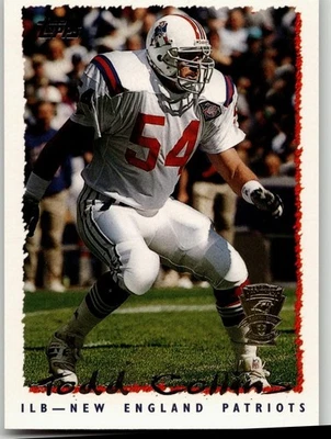 Todd Collins 1995 Topps Football New England Patriots - Image 1 of 2