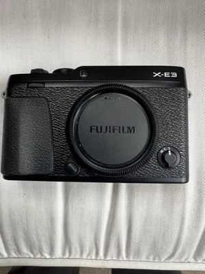 Fujifilm Fuji X-E3 24.3MP Digital Camera Body Black Excellent Condition  - image 1 of 3