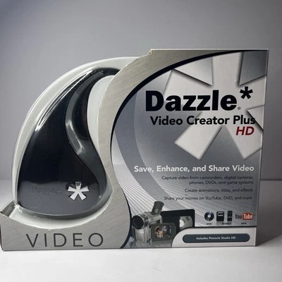 Dazzle DVC-107 Video Creator Plus HD Pinnacle USB Video Capture Device New - Image 1 of 4