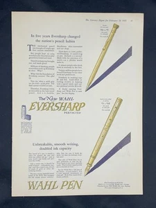 Pubblicità rivista - 1925 - Penna e matita Eversharp - Foto 1 di 1