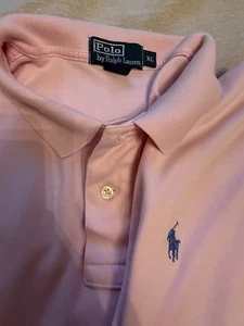 Polo By Ralph Lauren Shirt Mens Sz  XL Pink Pony Casual Short Sleeve *disclaimer - Picture 1 of 17
