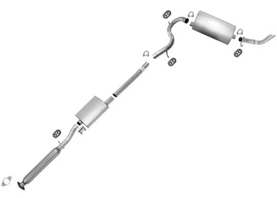 Tubos de extensão ressonador traseiro silenciador tubo traseiro para Saturn Vue 3.5L 2004-2007 - Imagem 1 de 4