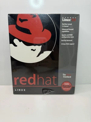 Red Hat Linux 7.1 Standard Edition – New Sealed Box – Vintage Software - Image 1 of 4