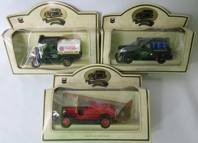 3 LLEDO Chevron Die Cast Model Replicas Standard Oil Red Crown / Fire Dept / RPM - Image 1 of 4
