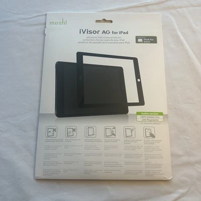 Moshi iVisor AG Screen Protector for iPad Air (Matte) - Anti-Fingerprint - New - Image 1 of 2