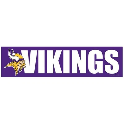 WINCRAFT Minnesota Vikings Bumper Strip