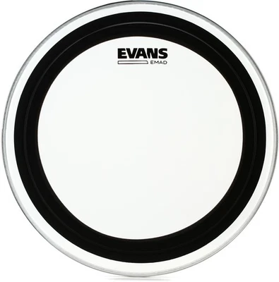 Cabezal de batería transparente Evans EMAD - 16" - Tom Hoop Foto 1 de 4
