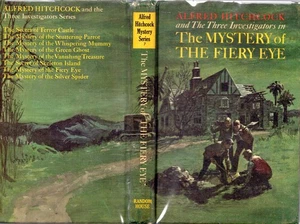 ALFRED HITCHCOCK THREE INVESTIGATORS #7 THE MYSTERY OF THE FIERY EYE - 1ST HC - Picture 1 of 1