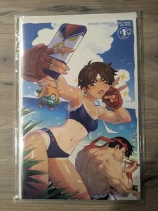 STREET FIGHTER MASTERS AKUMA VS RYU #1 CVR X2 KAJIN-MAN SAKURA BIKINI - Picture 1 of 1