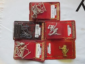 Warhammer U pick Vampire counts Undead blister lot Nefreta Hell black knight nib - Picture 1 of 15
