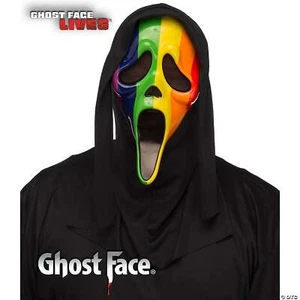 Adults Scary Movie Ghost Face Mask Pride - Picture 1 of 4