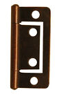 Flush Door Hinges Zinc Brass Antique 40,50,60,70mm Small Large Cabinet Cupboard
