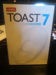 Roxio Toast 7 Titanium (Mac) w/ Serial Product KEY - Picture 1 of 3